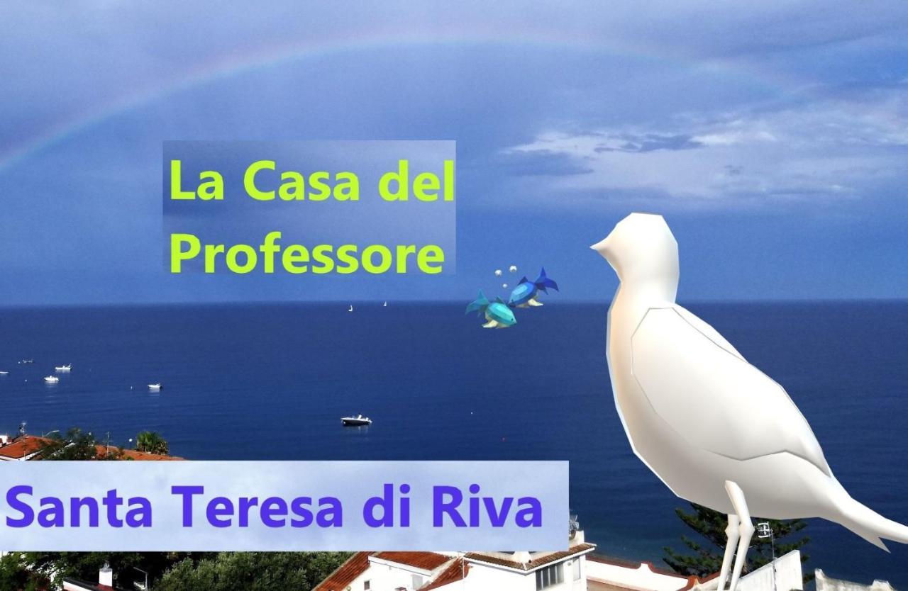 La Casa del Professore Santa Teresa Di Riva Esterno foto
